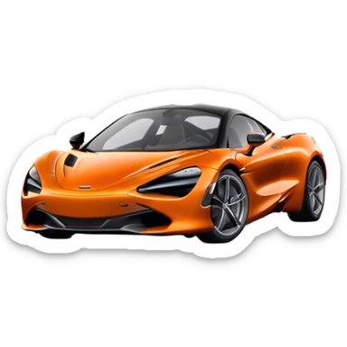 McLaren 720S - McLaren (Model Year: 2021) (Iconic colour: Orange) sticker