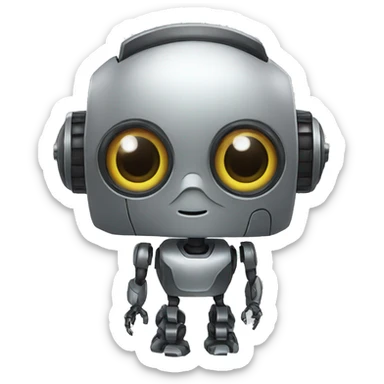 IA robot` sticker