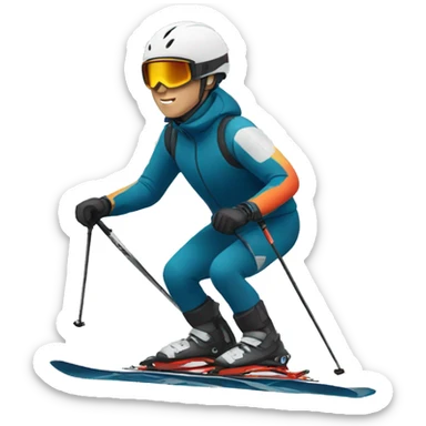 skiador  sticker