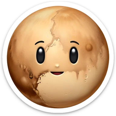Planet Pluto sticker
