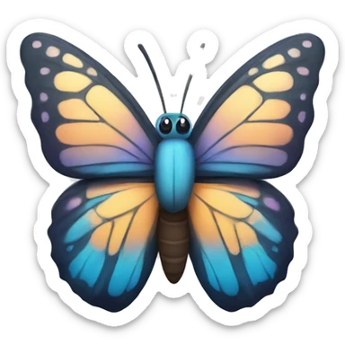 Cute butterfly  sticker