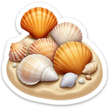 Seashells  sticker