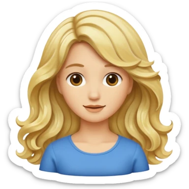 edit hair - medium-length hair sticker