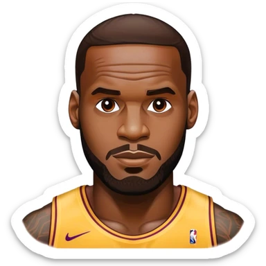 lebron james sticker