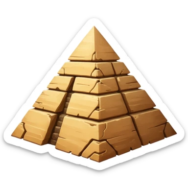 do a pyramide like egypte pyramide  sticker