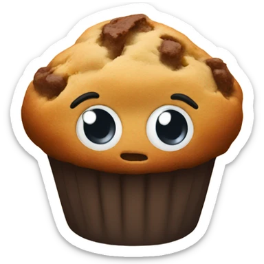 Muffin sticker