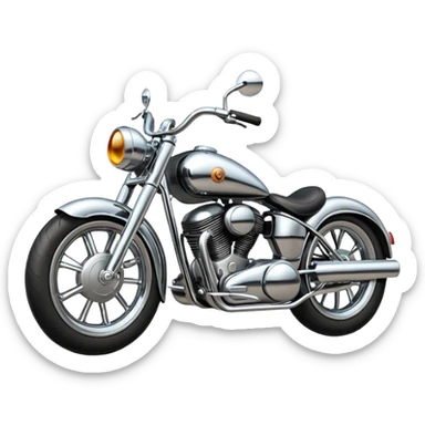 Bullet bike sticker