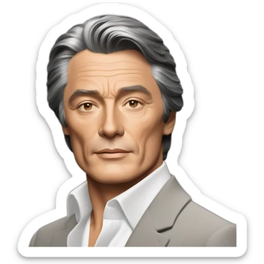 Alain Delon sticker