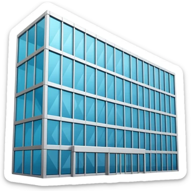 empresa prédio sticker