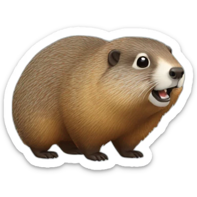 marmota hivernando sticker
