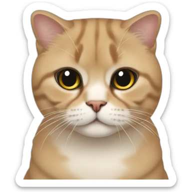 ｃat scottishfold sticker