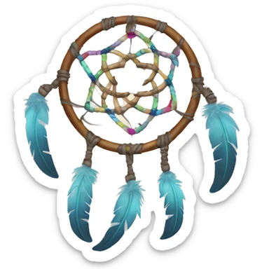 Dream catcher sticker