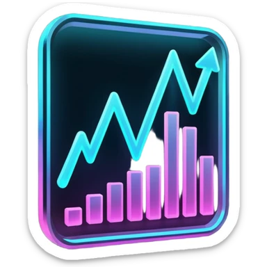 Holographic graphs and charts sticker