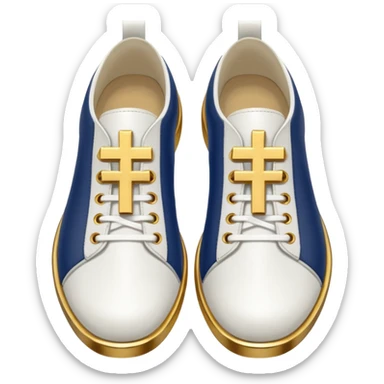 christ shoes sticker