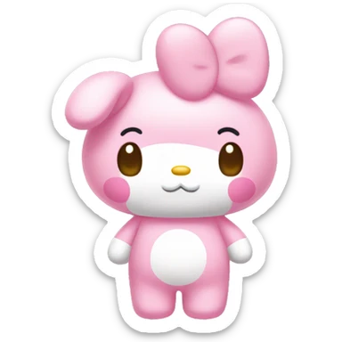 My melody Sanrio  sticker