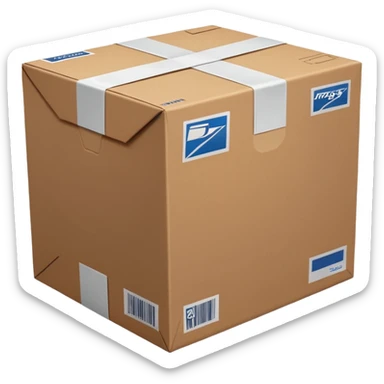 USPS Delivery parcel sticker