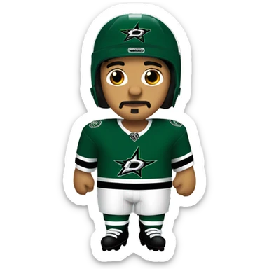 Joe Calvillo of the Dallas Stars sticker