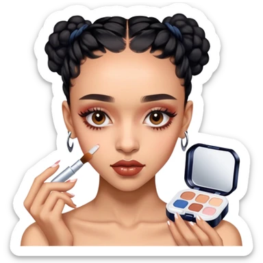 skin care kit FKA Twigs sticker