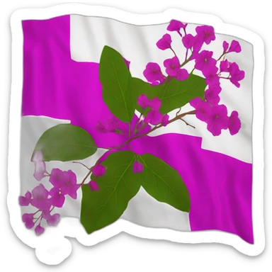 bougainville regionflag sticker