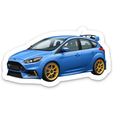 ICON FORD FOCUS ST RS  sticker