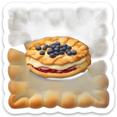 Galette bretonne sticker