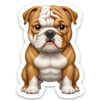 Bulldog ingles sticker