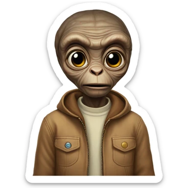 E.T. the Extra-Terrestrial sticker