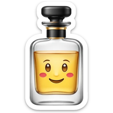 fragrance bottle sticker
