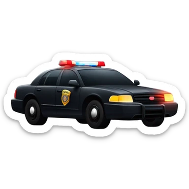 Satan’s police car sticker