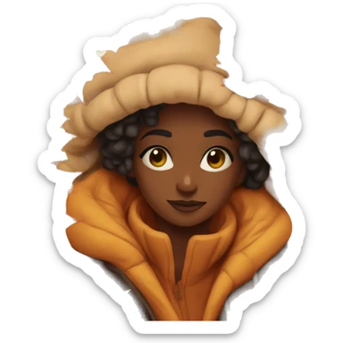 Aesthetic autumn sticker