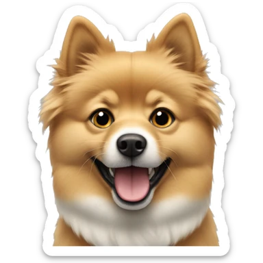 Spitz alemão  sticker