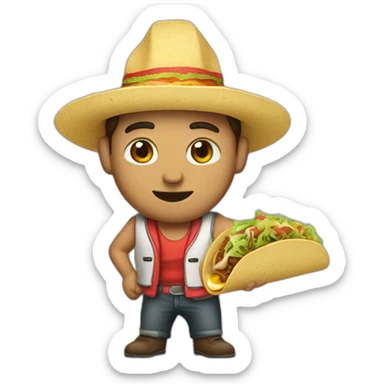tacos callejeros sticker