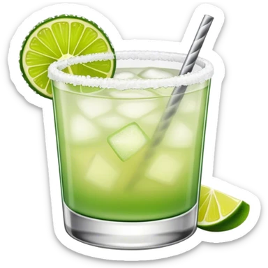 classic margarita cocktail  sticker