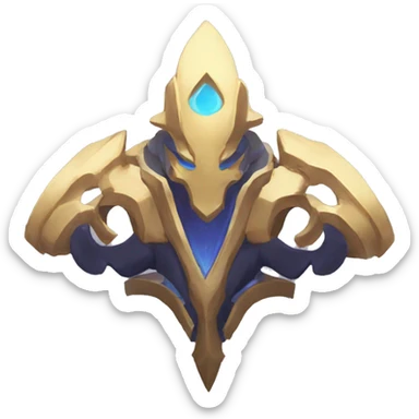 “Aether” from Genshin Impact sticker