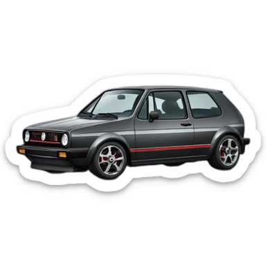 Volkwagen Golf GTI Mark 5 sticker