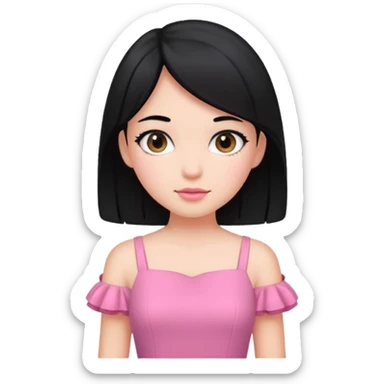 Girl group black pink sticker