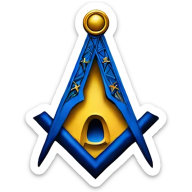 Freemason logo  sticker