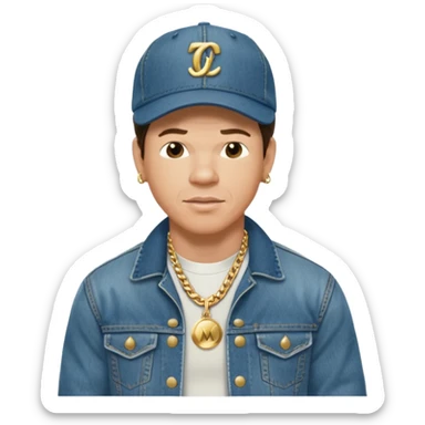Mark Wahlberg as Marky Mark sticker