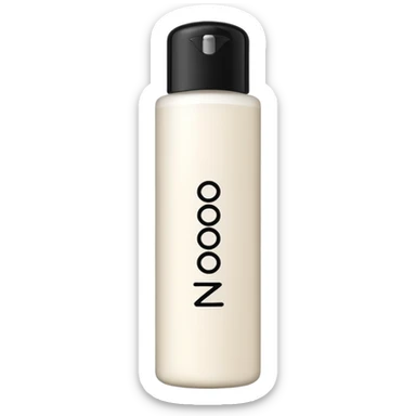 lotion avec ecriture sticker