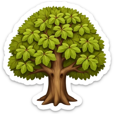 walnut tree sticker