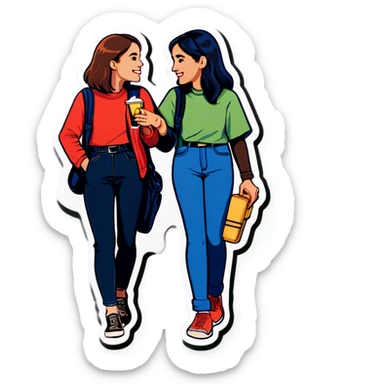 Best friend for life sticker
