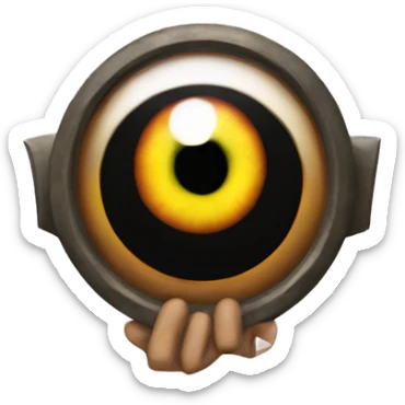 diablo guiñando un ojo sticker