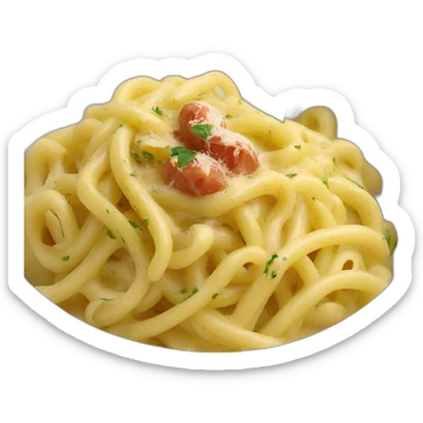 Pâtes carbonara sticker