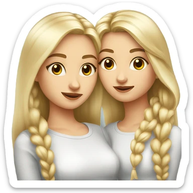 russian-duo-girls-best-friends sticker