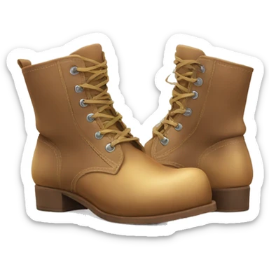 heel go go boots sticker