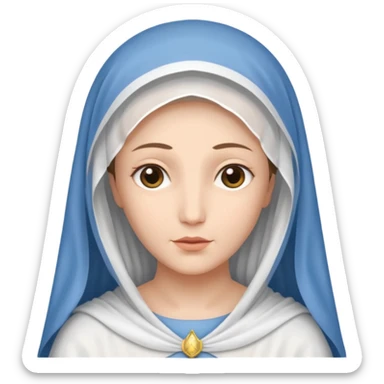 mother mary sticker