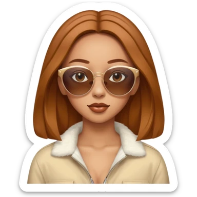 doja cat wear sunglasses sticker