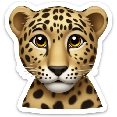 leapord sticker