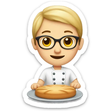 Baker with down’s syndrome sticker