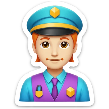 special career icon no humans sticker